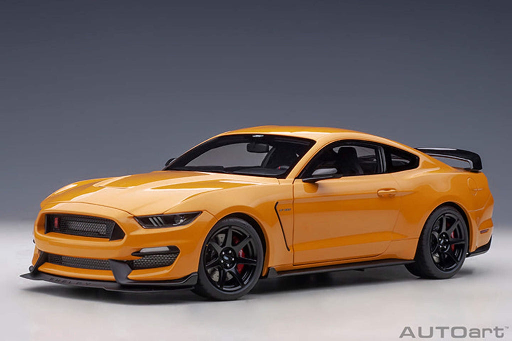 Ford Mustang Shelby GT-350R Orange Fury Metallic 1/18 Model Car by Autoart