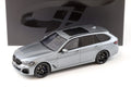 2023 BMW 530E XDrive M Silver Metallic 1/18 Model Car by GT Spirit