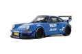 RWB Bodykit "OSHO Arrow" Blue 1/18 Model Car by GT Spirit