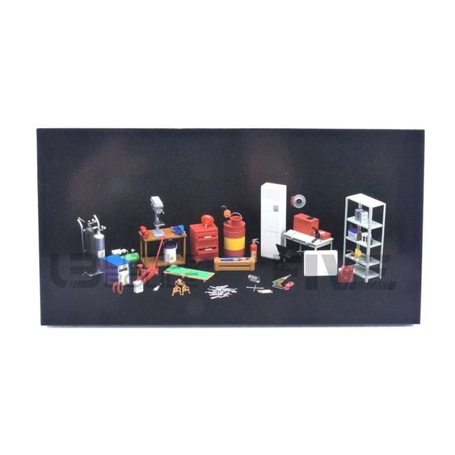 Garage Kit Set for 1/18 Scale Models by Autoart