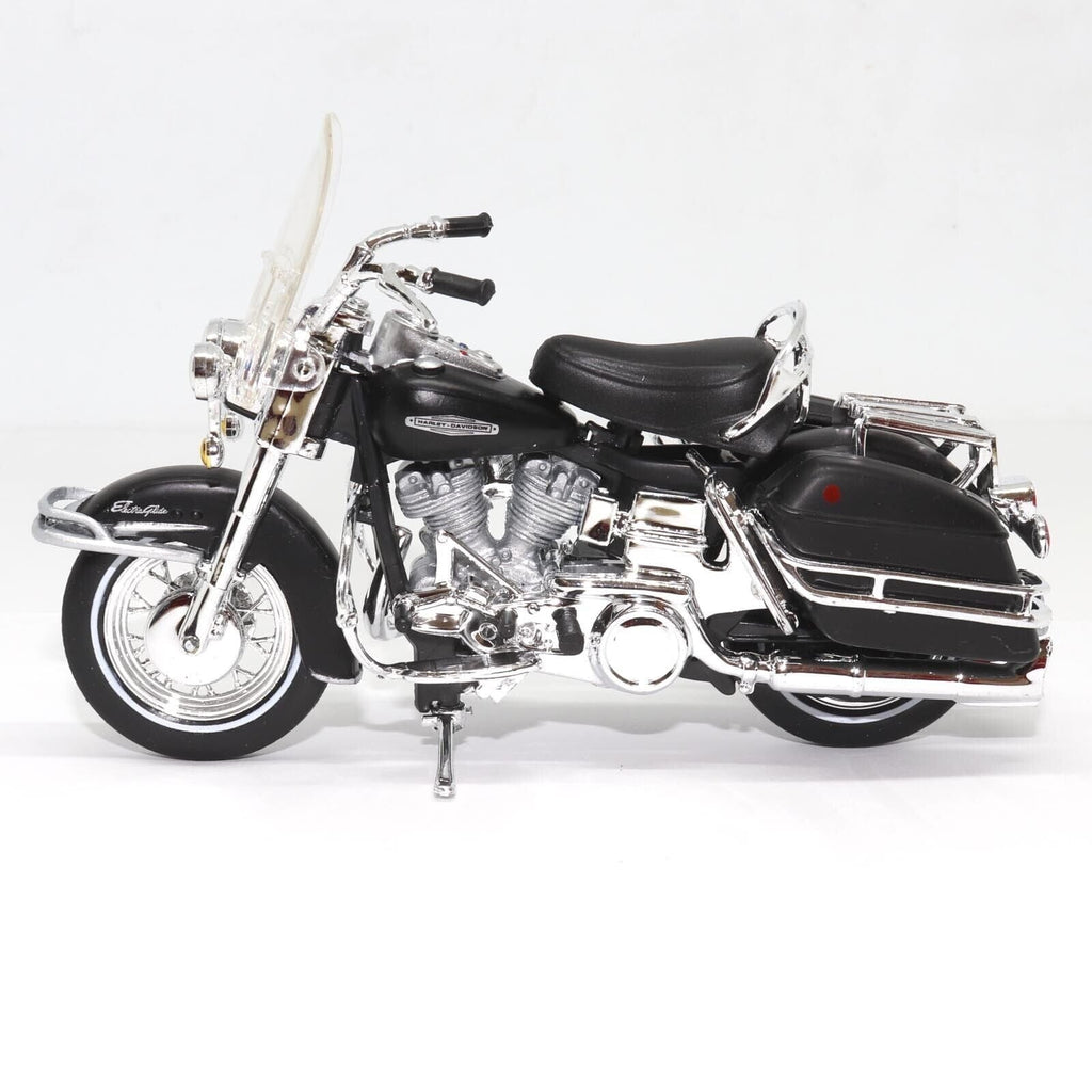 Harley Davidson FLH Electra Glide (1966) Motorcycle [1:18 scale in Black]