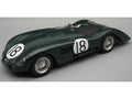 Jaguar C-Type Longtail #18 "24 Hours of Le Mans" (1952) "Mythos Series" with Display Case 1/18 Model Car by Tecnomodel