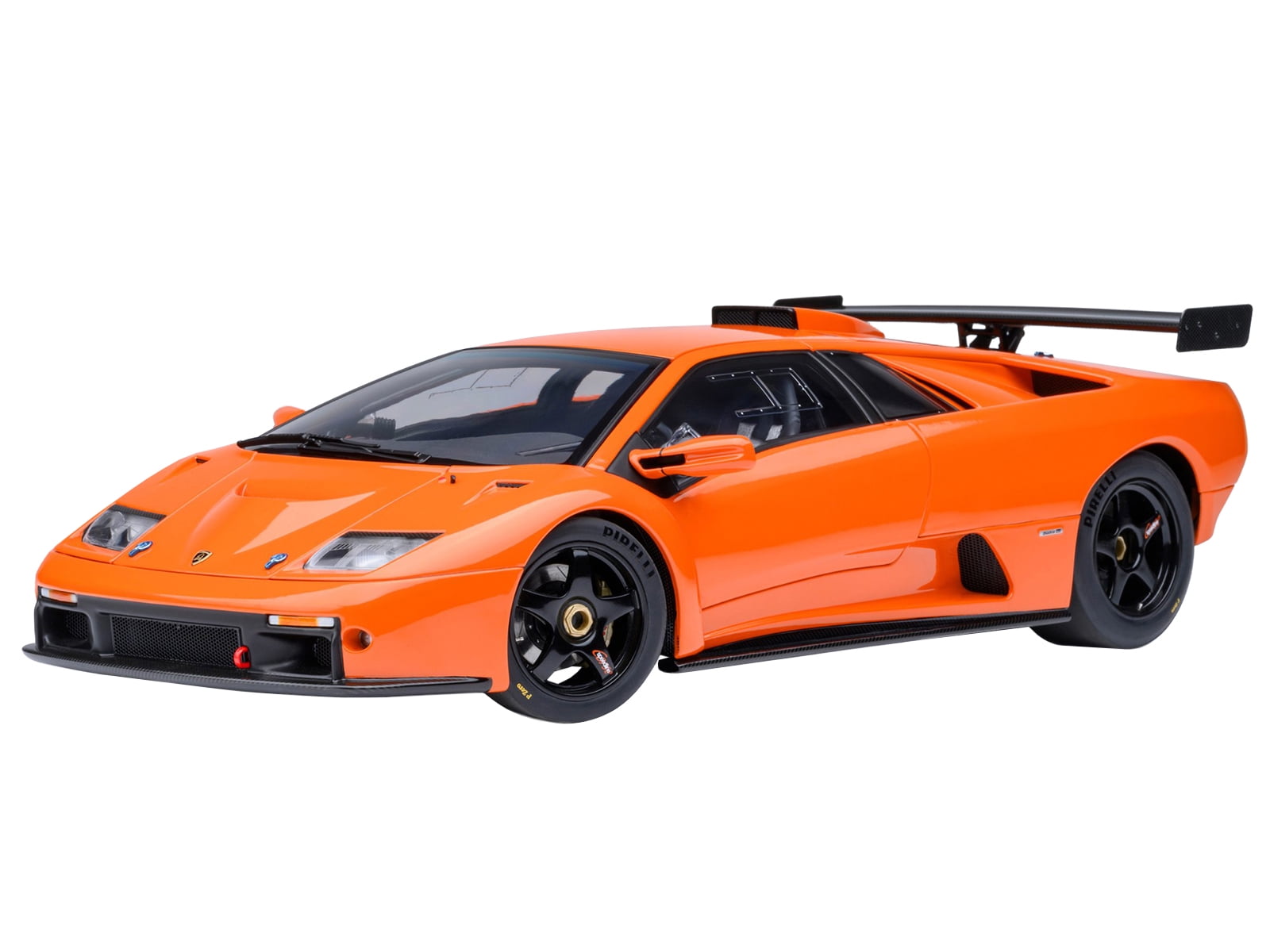 Lamborghini Diablo GTR Arancio Ishtar Orange 1/18 Diecast Model Car by Autoart