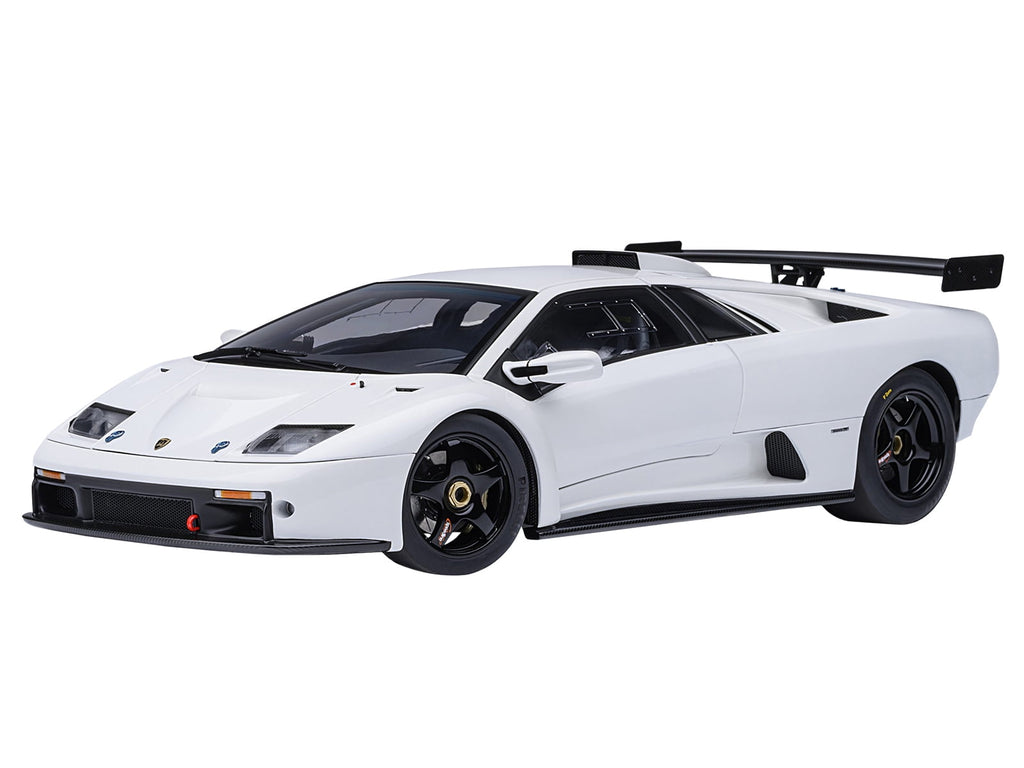 Lamborghini Diablo GTR Impact White 1/18 Diecast Model Car by Autoart