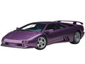 Lamborghini Diablo SE30 Viola Purple Metallic 1/18 Model Car by Autoart