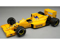 Lotus 101 #11 Nelson Piquet 3rd Place F1 "British GP" 1989 "Mythos Series" with Display Case 1/18 Model Car by Tecnomodel