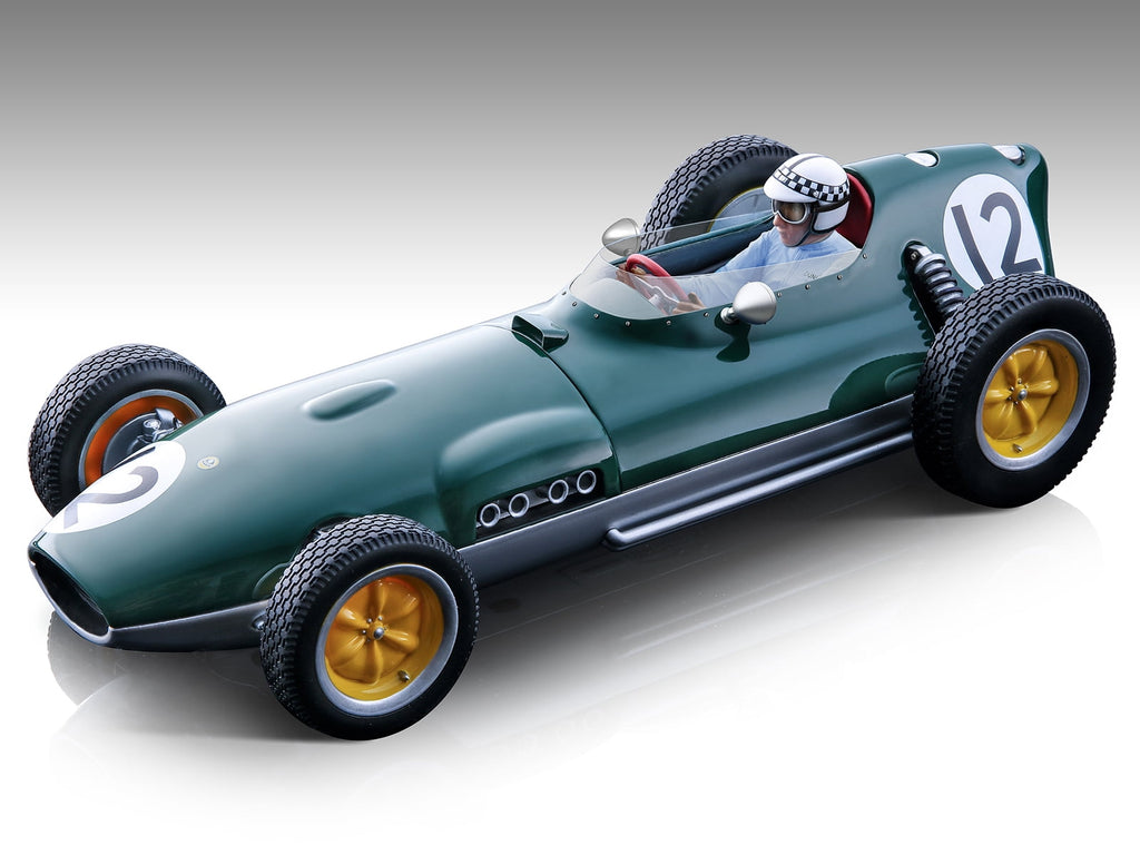 Lotus 16 #12 Innes Ireland "F1 Dutch GP" (1959) with Driver Figure Limited Edition to 70 pieces 1/18 Model Car by Tecnomodel