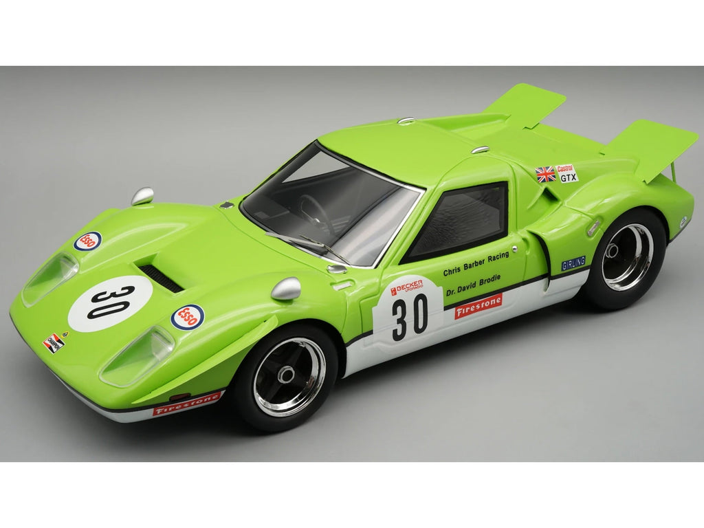 Lotus 62 #30 "Chris Barber Racing Team" "Nurburgring 500 Kilometres" (1971) "Mythos Series" w/Case 1/18 Model Car by Tecnomodel