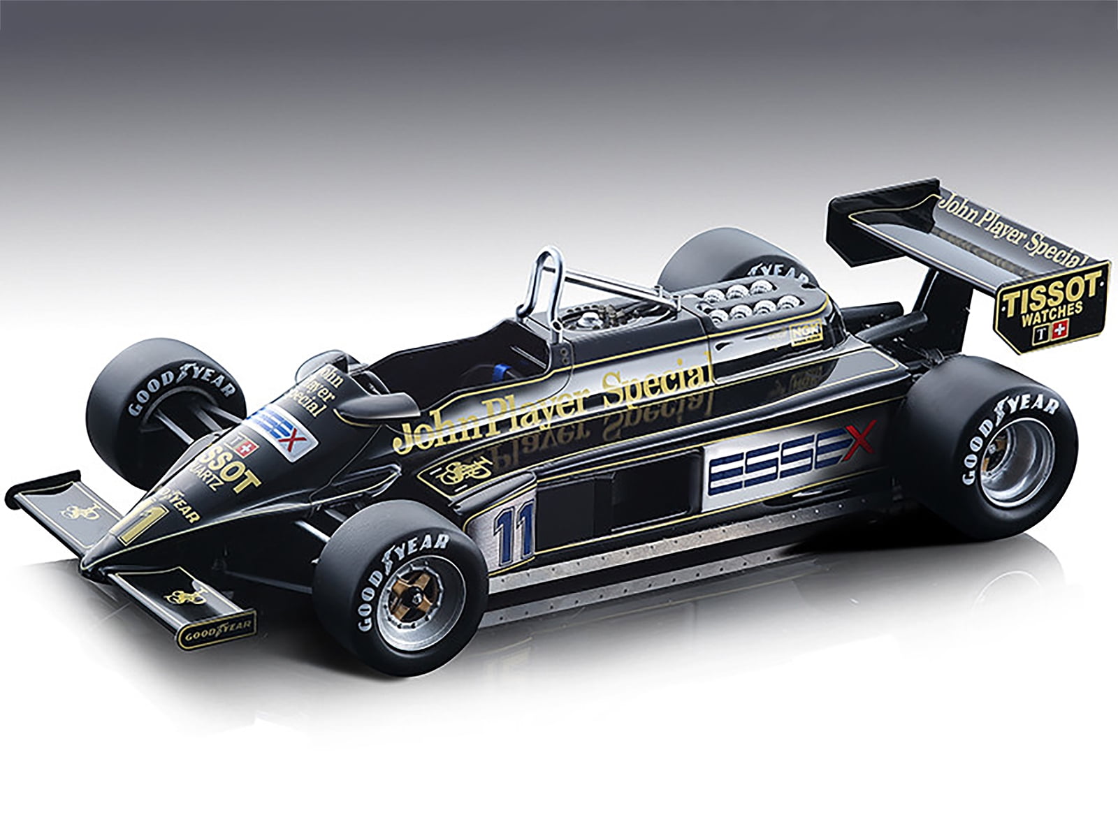 Lotus 87 F1 #11 Elio de Angelis "Essex" F1 Italy GP (1981) "Mythos Series" Ltd Ed to 175 pcs 1/18 Model Car by Tecnomodel