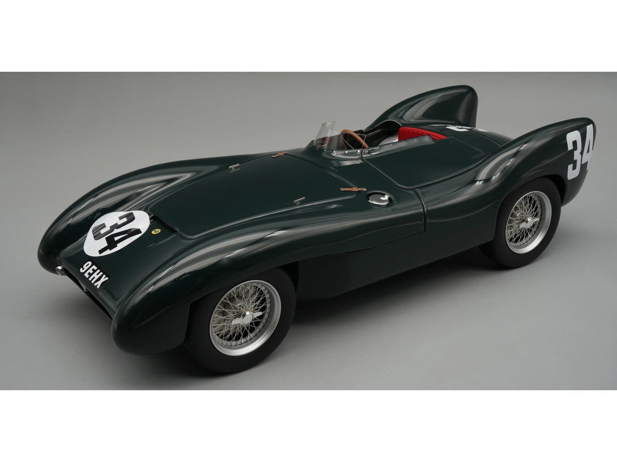 Lotus Mark IX #34 Winner "SMRC Snetterton" (1955) "Mythos Series" Limited Edition to 50 pieces 1/18 Model Car by Tecnomodel