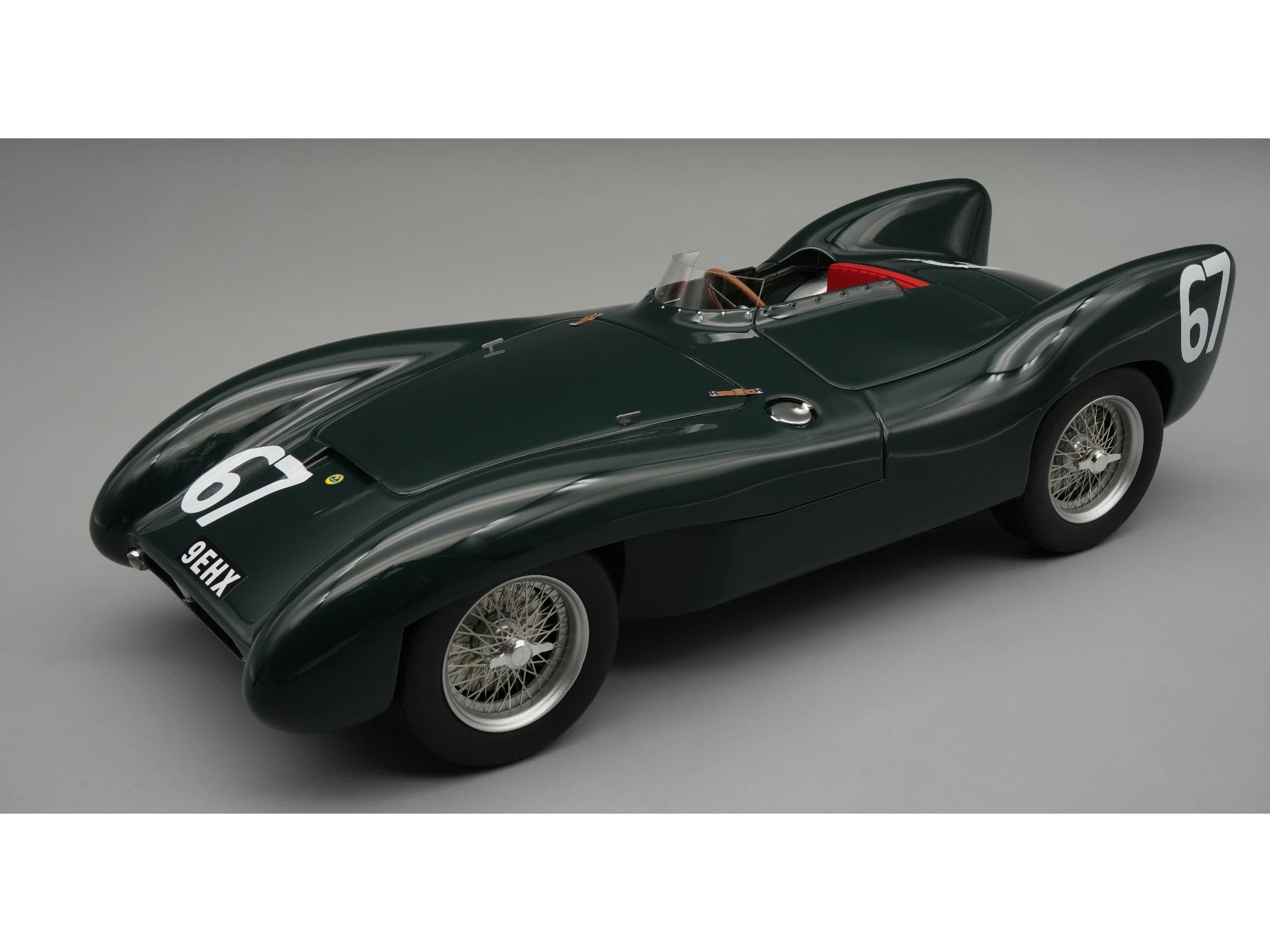 Lotus Mark IX #67 Winner "Crystal Palace International" (1955) "Mythos Series" Limited Edition 1/18 Model Car by Tecnomodel