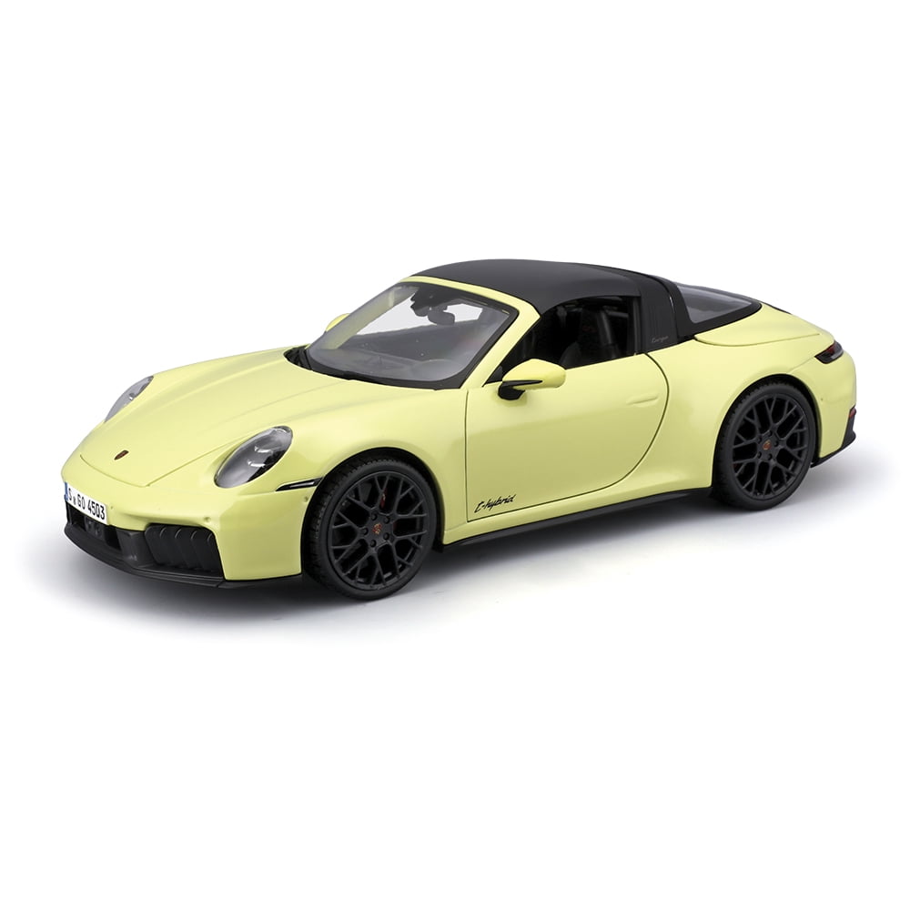 2025 Porsche 911 Carrera GTS (Hybrid) - Yellow 1:18 Scale