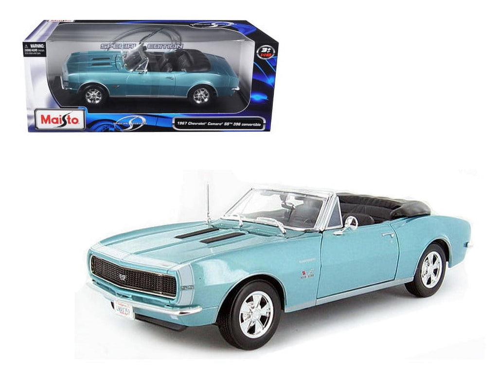 Maisto Convertible Turquoise New Car and Truck Play Vehicles, Diecast