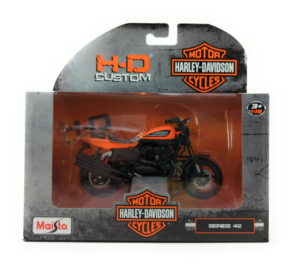 Maisto H-D Custom Harley-Davidson Series 42 Orange 2011 XR 1200X 1:18 Scale Die-Cast Replica Motorcycle