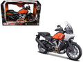 Maisto Harley Davidson Kids Scale Diecast Bike, Metal Orange