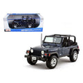 Maisto Jeep Wrangler Rubicon Deep Blue 1-18 Diecast Model Car