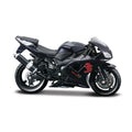 Maisto, Yamaha YZF R1 Model, Diecast Motorcycle, 18 Scale, Midnight Blue Diecast Metal, Length 11cm
