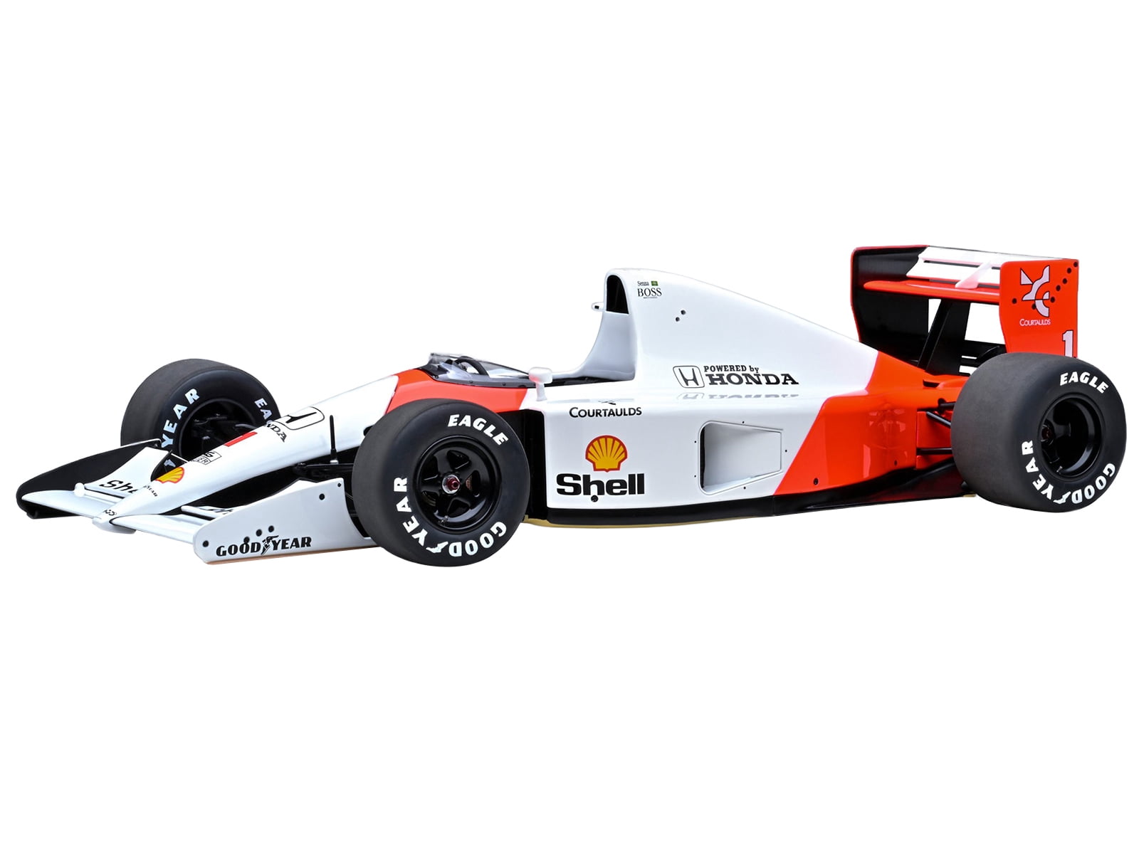 AUTOart 1:18 McLaren Honda MP4/6 - Japanese GP 1991 Ayrton Senna #1 (Without McLaren Logo)