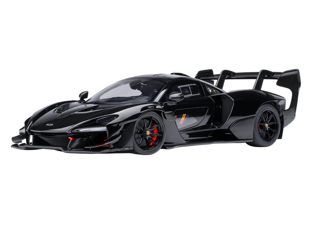 McLaren Senna GTR Onyx Black 1/18 Model Car by Autoart