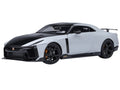 Nissan GT-R50 By ItalDesign Black and White Metallic 1/18 Model Car by Autoart