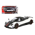 Motormax 79158w Pagani Zonda 5 Cinque 1-18 Diecast Car, Black/White