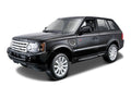 Range Rover Sport 1:18 scale Diecast Model Car in Black by Bburago