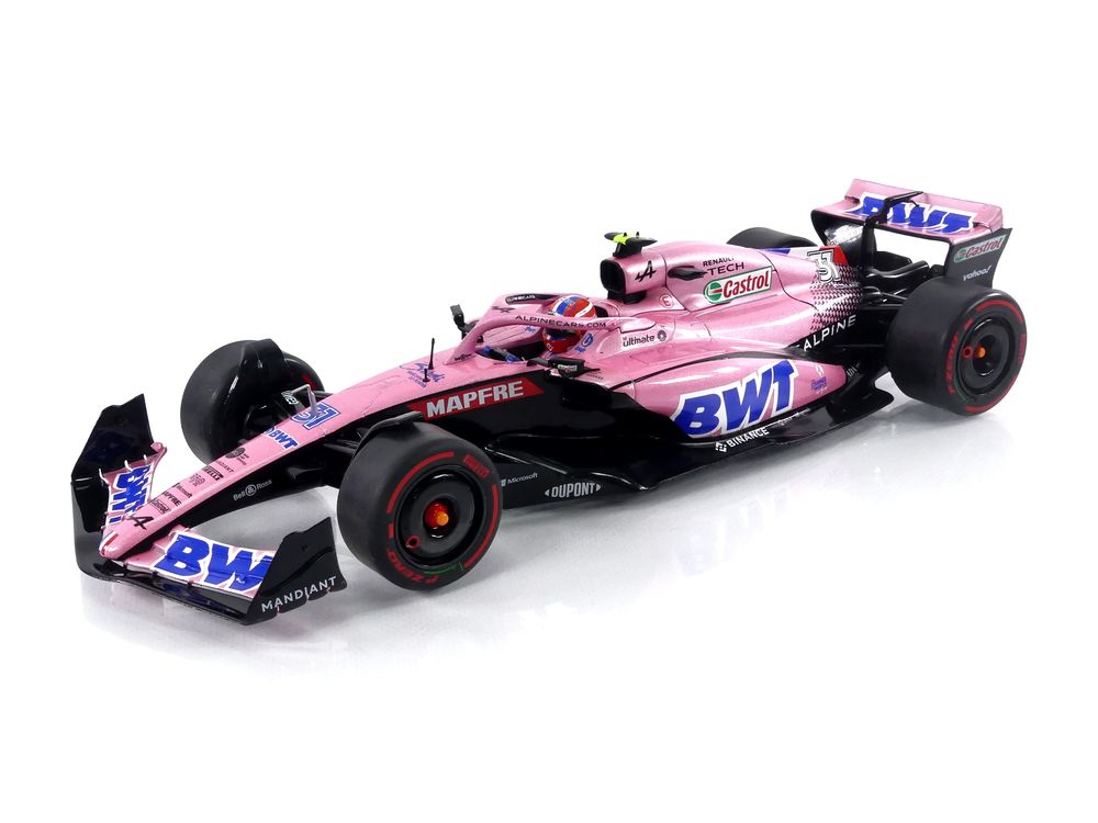 SOLIDO 1/18 - ALPINE A522 - Arabia Saoudia GP 2022 (E. Ocon)
