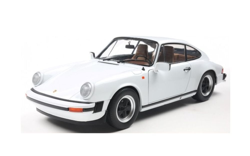 1974 Porsche 911 (930) 3.0 SC Grand Prix White 1/18 Diecast Model Car by Solido