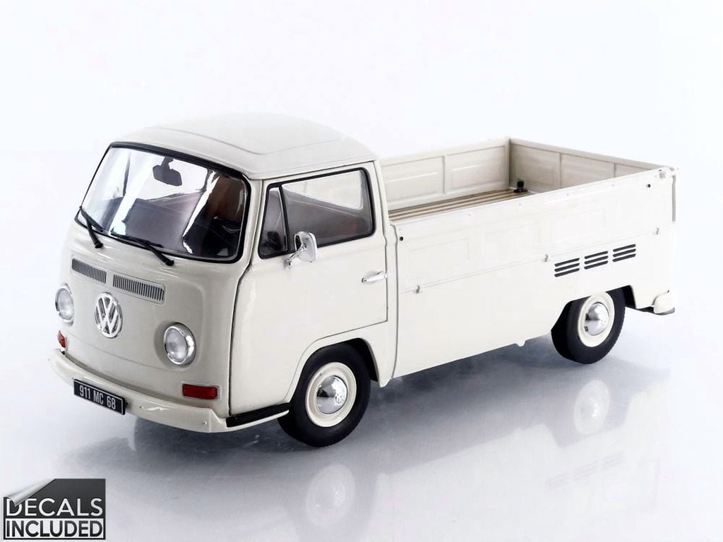 1968 Volkswagen T2 Pickup Truck Beige 1/18 Diecast Model Car by Solido