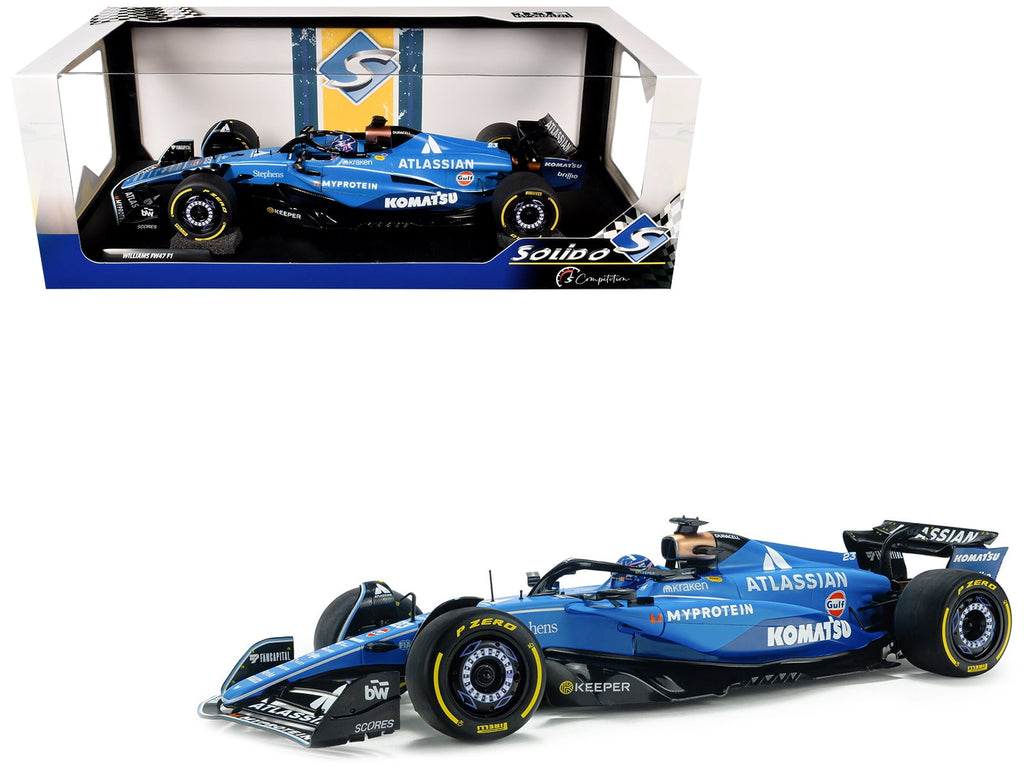 Williams FW47 #23 Alex Albon "Atlassian" F1 "Australian GP" (2025) "Competition" Series 1/18 Diecast Model Car by Solido