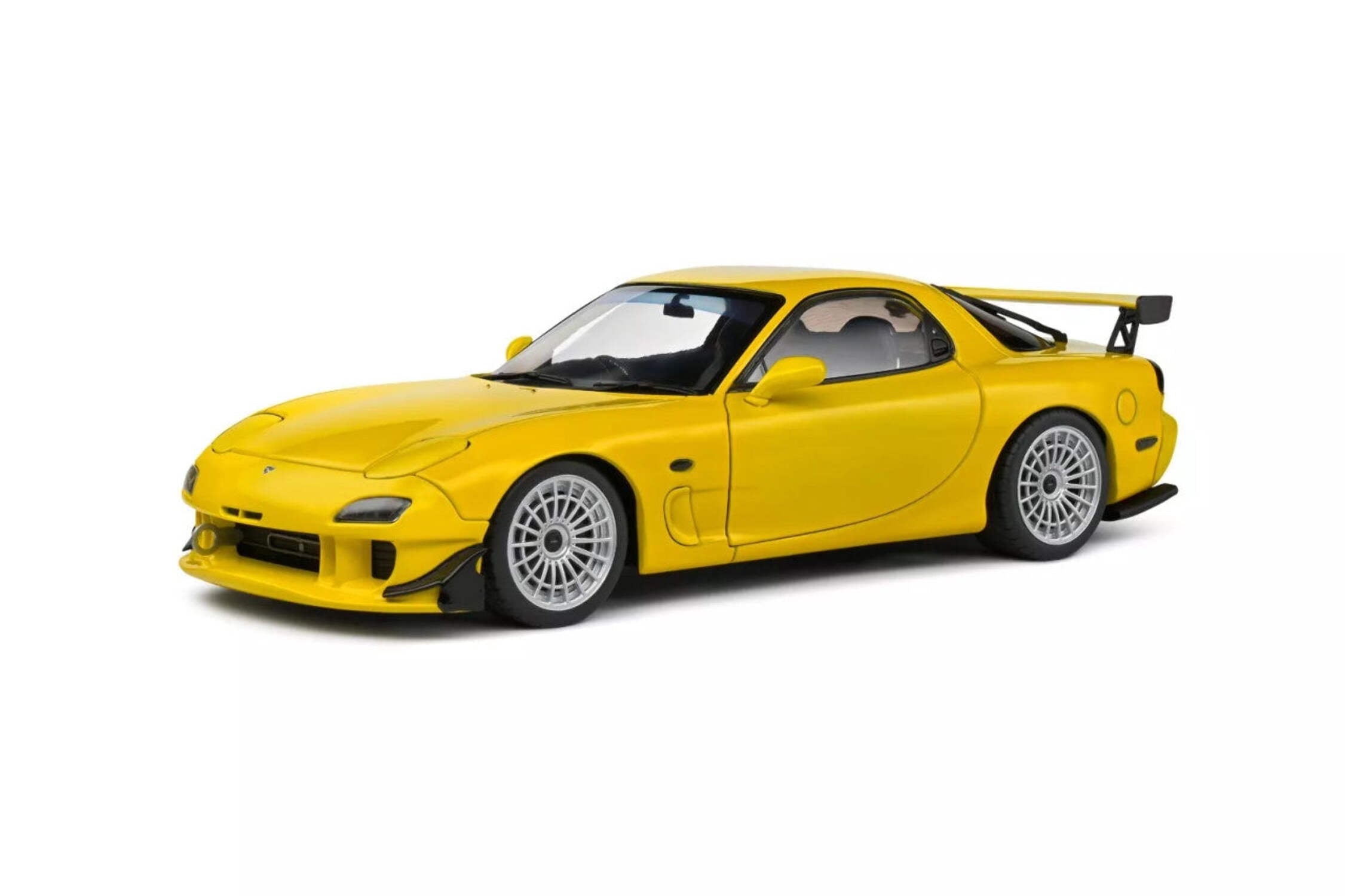 1994 Mazda RX7 Type RS (FD3RS) RHD (Right Hand Drive) Yellow 1/18 Diecast Model Car by Solido