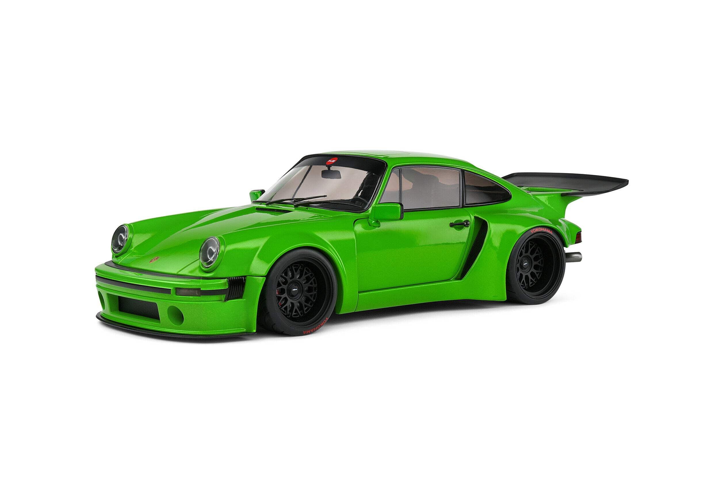 2022 Porsche 911 KS-R Green Metallic 1/18 Diecast Model Car by Solido