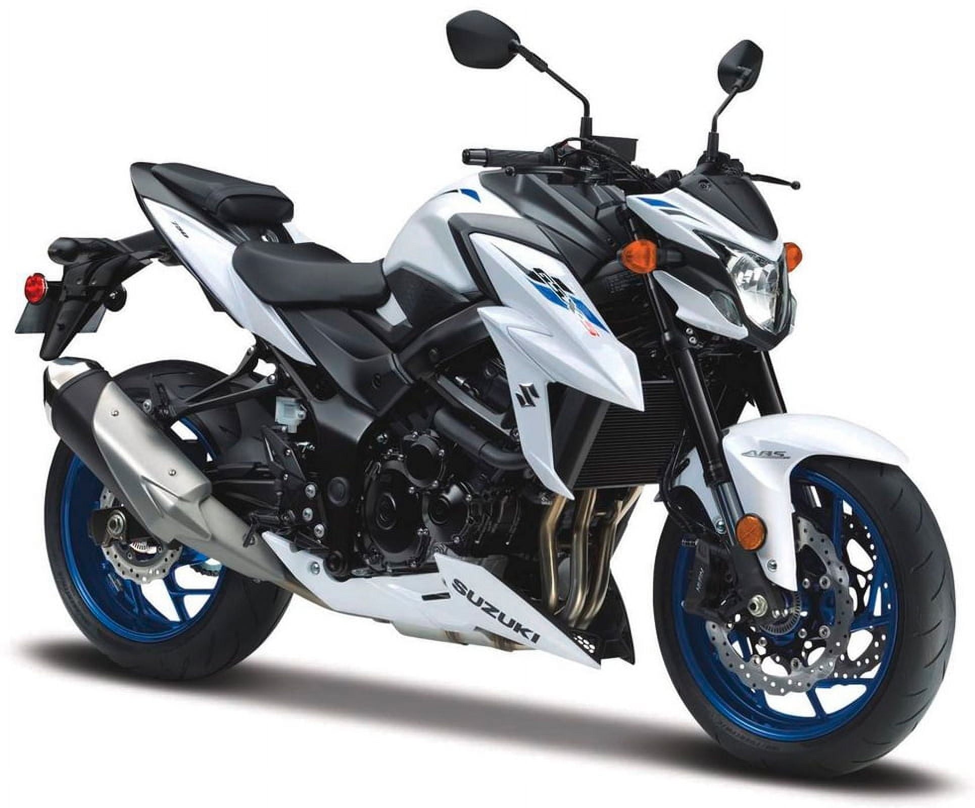 Suzuki GSX-S750 ABS Motorcycle [1:18 scale in White]