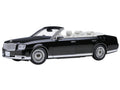 Toyota Century Open Car Convertible RHD (Right Hand Drive) Black with White Interior 1/18 Model Car by Autoart