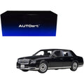 Toyota Century with Curtains RHD (Right Hand Drive) Black Special Edition 1/18 Model Car by Autoart