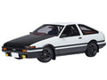 Toyota Sprinter Trueno (AE86) RHD "Project D Final Version" White w/Carbon Hood "Initial D" 1995-2013 1/18 Model Car by Autoart