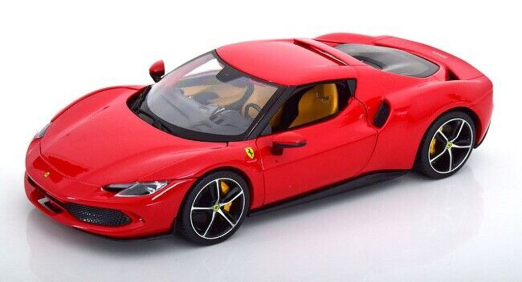 BBURAGO 1/18 - FERRARI 296 GTB Hybrid 380HP V6 - 2021