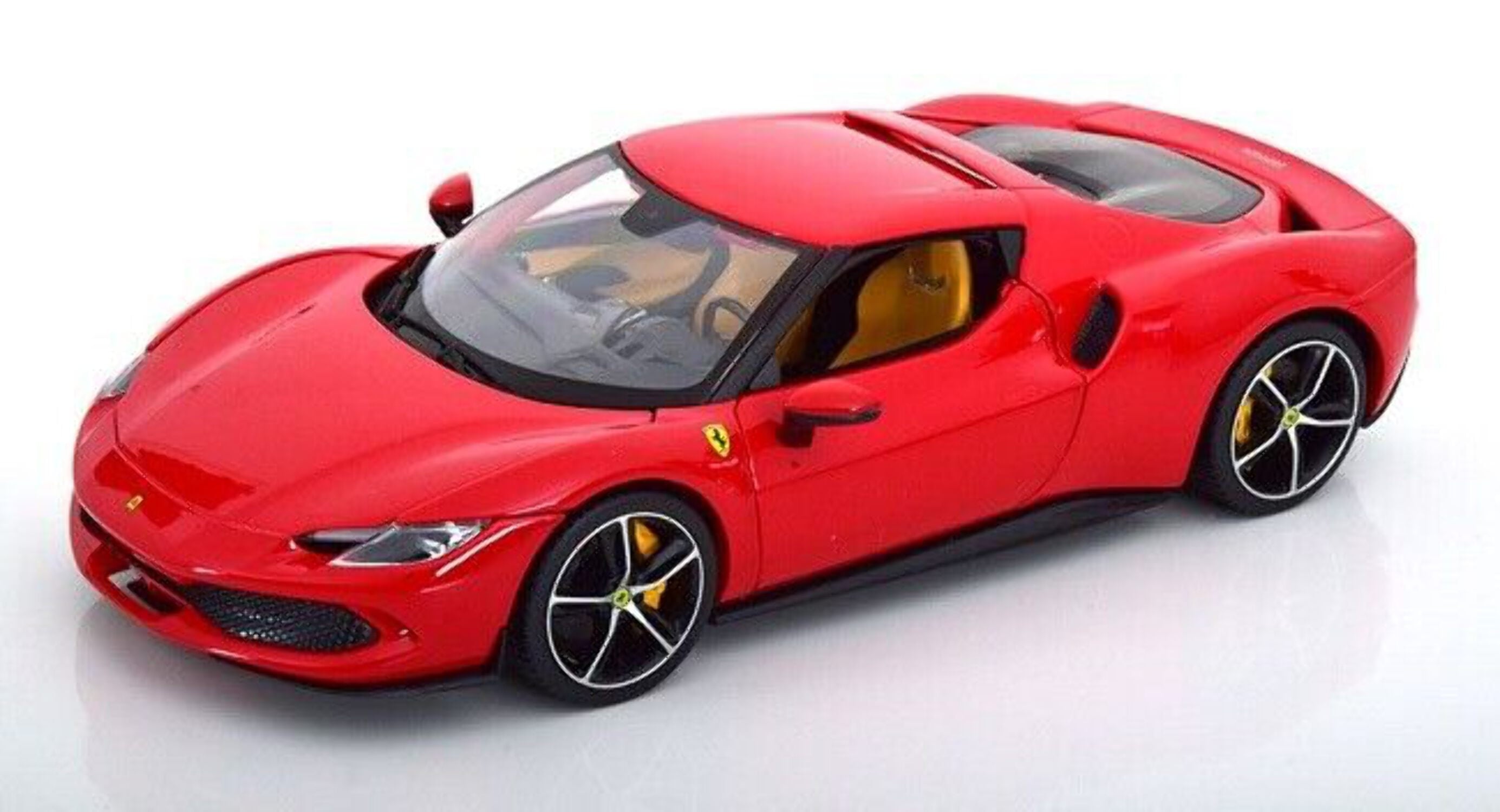 BBURAGO 1/18 - FERRARI 296 GTB Hybrid 380HP V6 - 2021