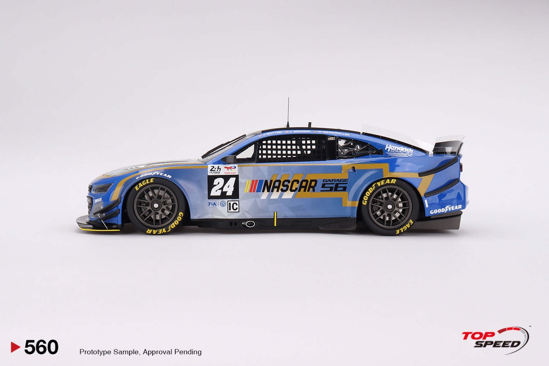 Chevrolet Camaro ZL1 #24 "Hendrick Motorsports" Innovative "24 Hrs Le Mans" (2023) 1/18 Model Car by Top Speed