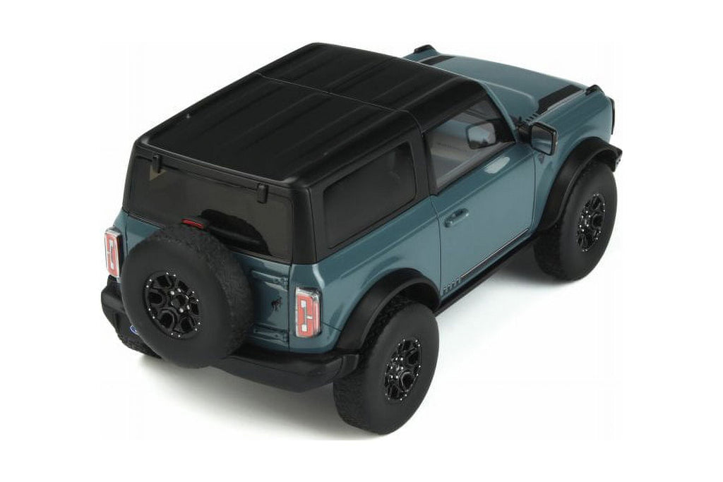 2021 Ford Bronco First Edition 2 Doors, Area 51 Blue - GT Spirit GT359 - 1/18 scale Resin Car