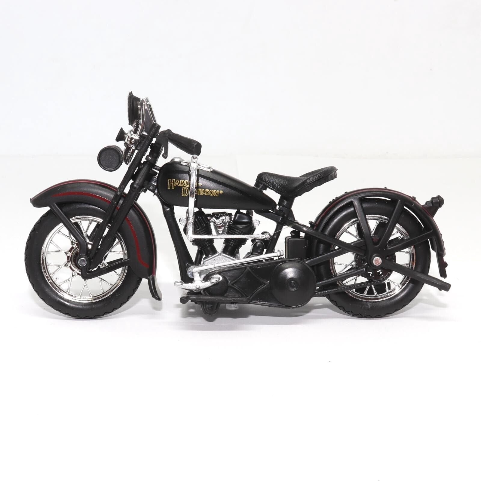 Harley Davidson JDH Twin Cam (1928) Motorcycle [1:18 scale in Black]