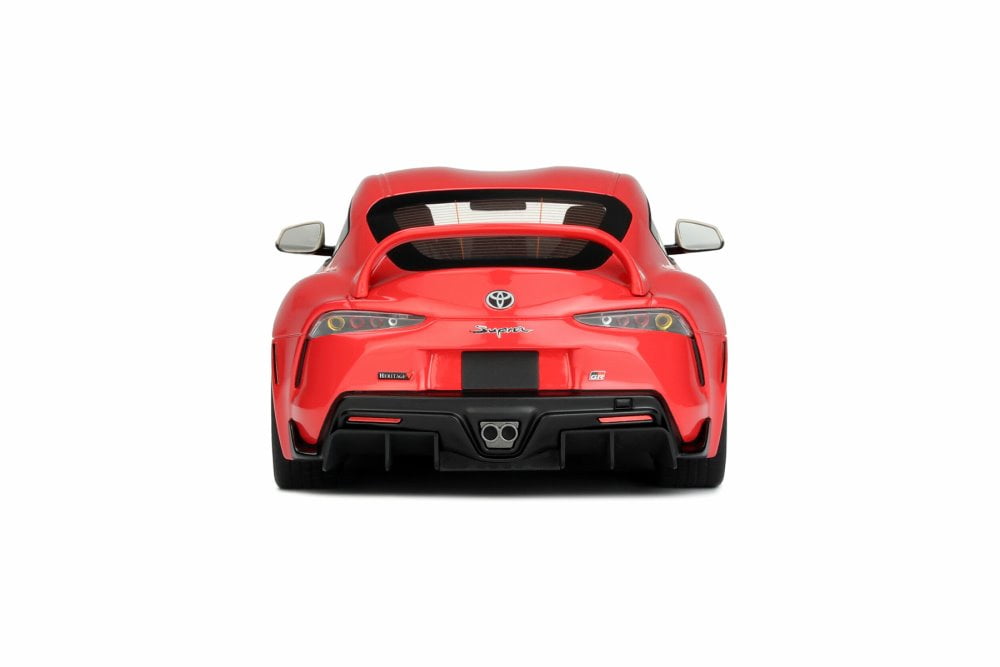 2020 Toyota Supra GR Heritage Edition, Red - GT Spirit GT339 - 1/18 scale Resin Model Toy Car