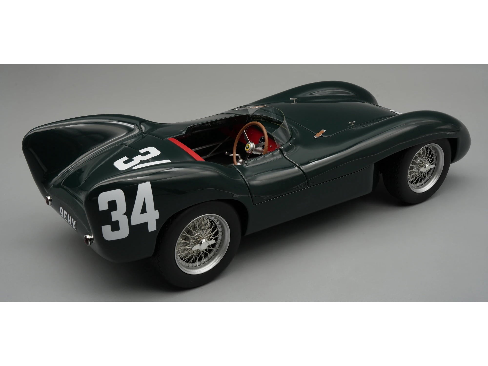 Lotus Mark IX #34 Winner "SMRC Snetterton" (1955) "Mythos Series" Limited Edition to 50 pieces 1/18 Model Car by Tecnomodel