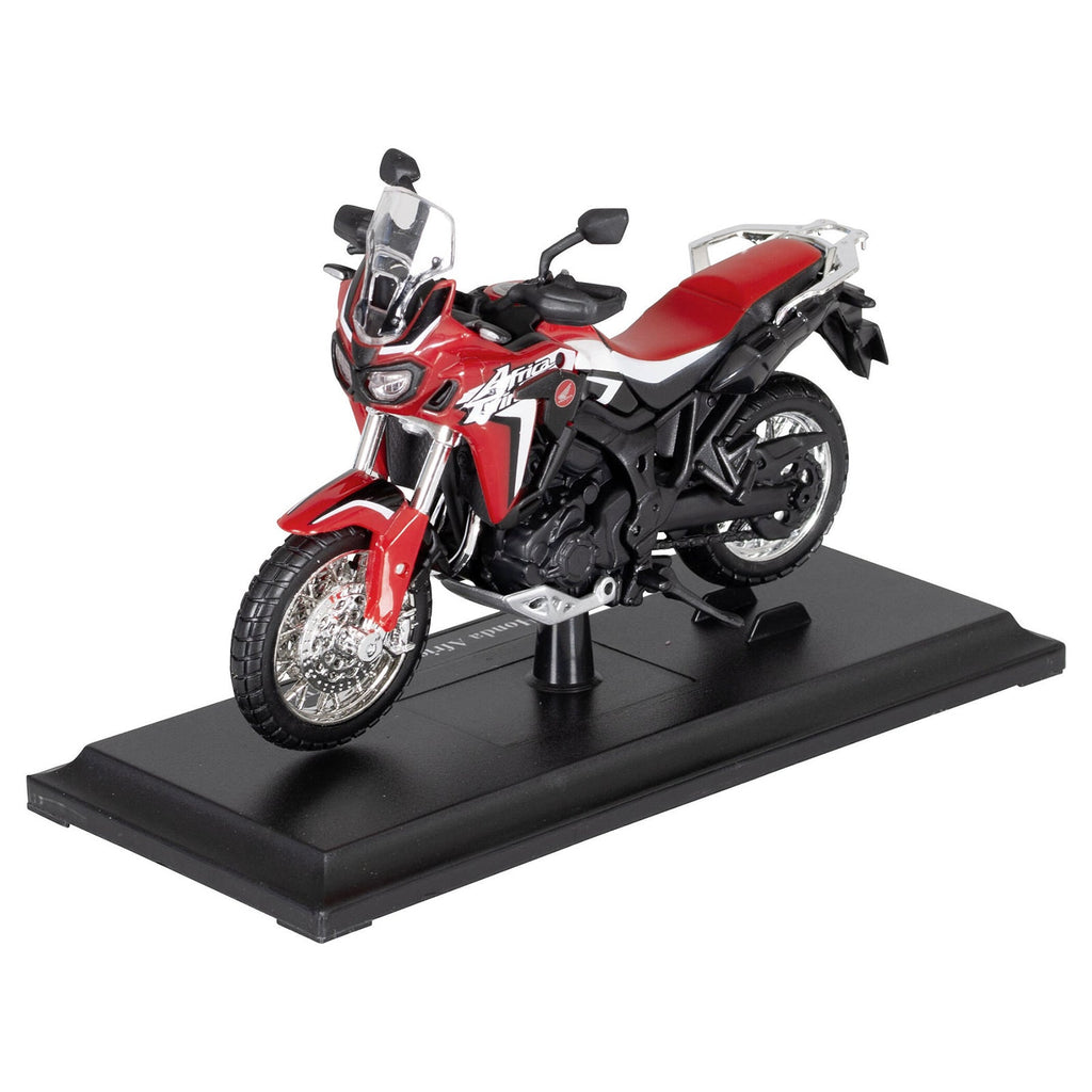 Honda Africa Twin Motorcycle [1:18 scale in Red]