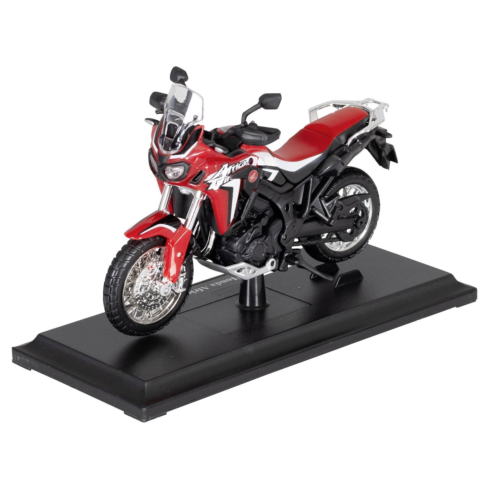 Honda Africa Twin Motorcycle [1:18 scale in Red]