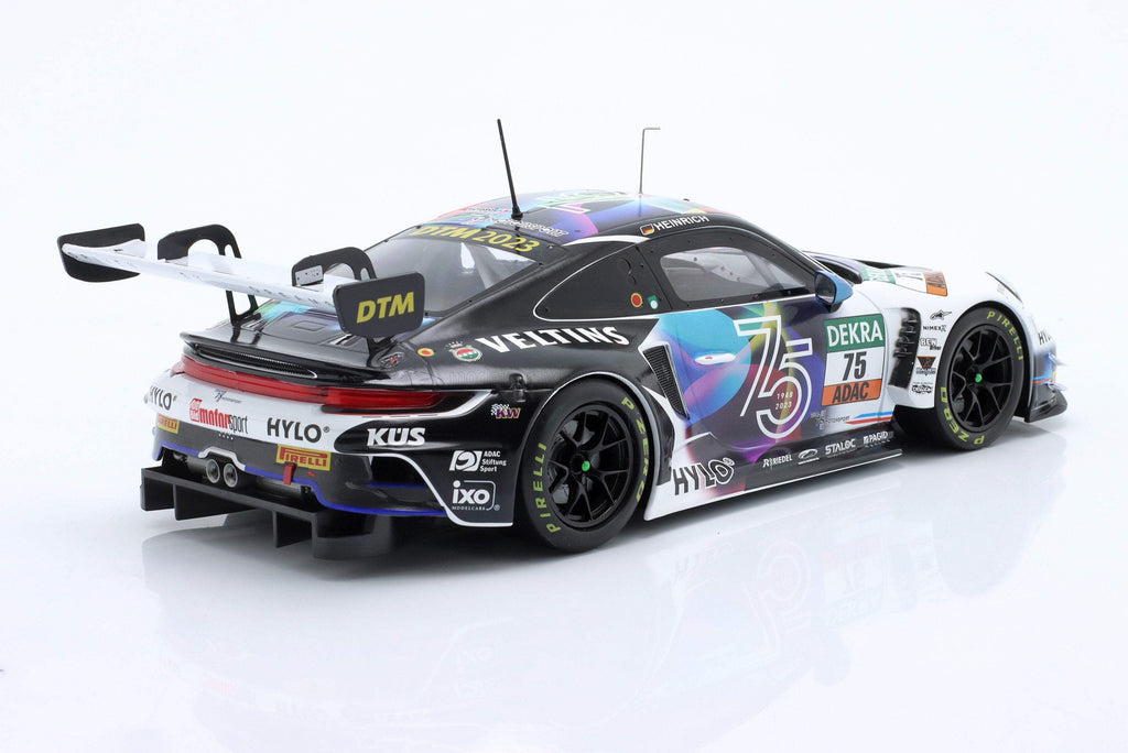 Ixo 2023 Porsche 911 992 GT3 R No.75 Team Kus 75 Bernhard DTM Season 2023 Heinrich 1:18