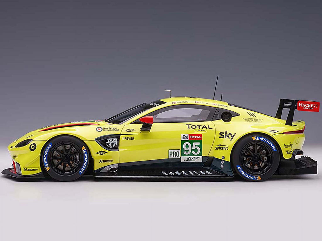 2018 Aston Martin Vantage GTE #95 Sorensen - Thiim - Turner Le Mans PRO 1/18 Model Car by Autoart