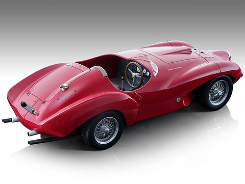 1953 Ferrari 166MM Abarth Red "Press Version" "Mythos Series" Limited Edition to 120 pieces Worldwide Model Car by Tecnomodel