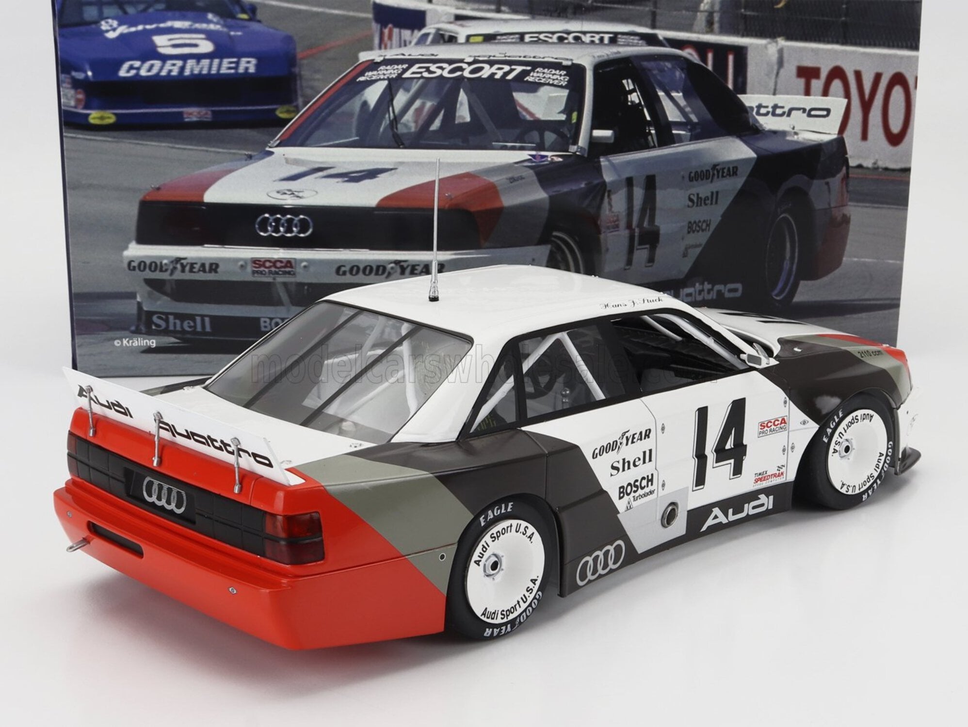 WERK 83 1/18 - AUDI 200 Quattro - Winner Cleveland Trans-Am 1988