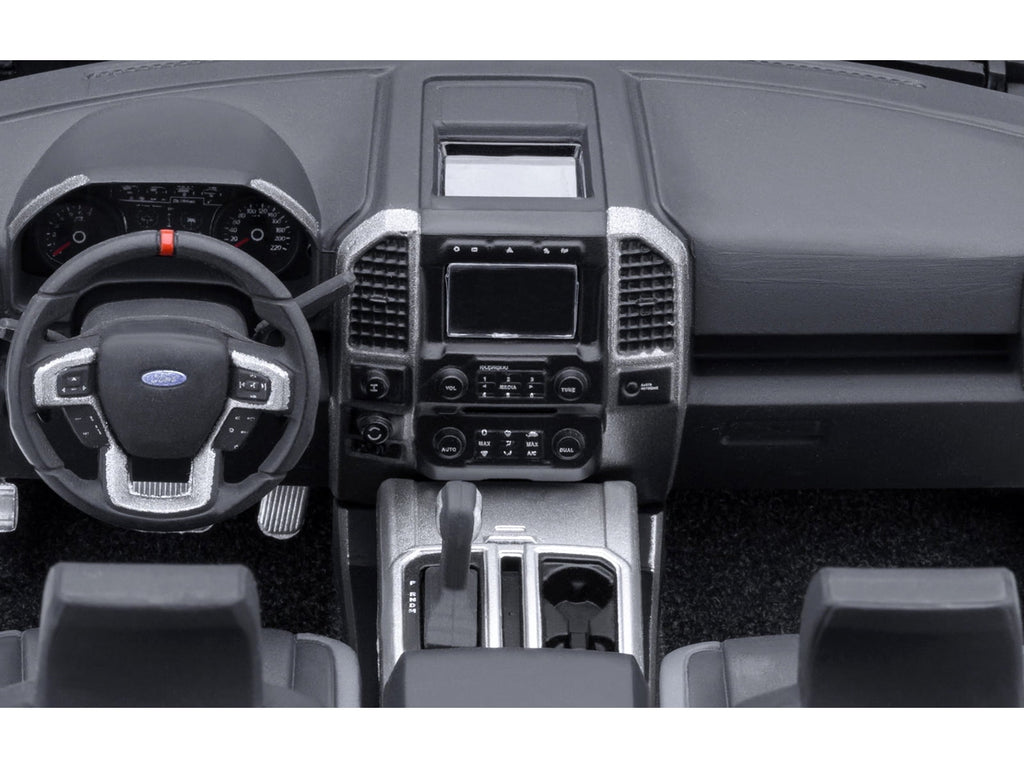 2019 Ford F-150 Raptor Pickup Truck Velocity Blue 1/18 Model Car by Autoart